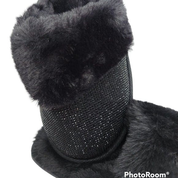 Torrid Slip-On Embellished Slipper Black Women's Size 7 NWOT - Picture 3 of 5